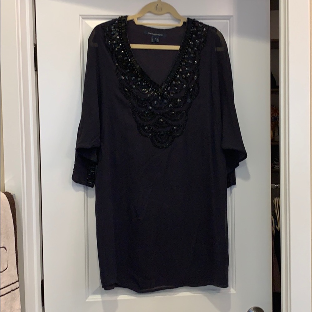 Silk beaded dress